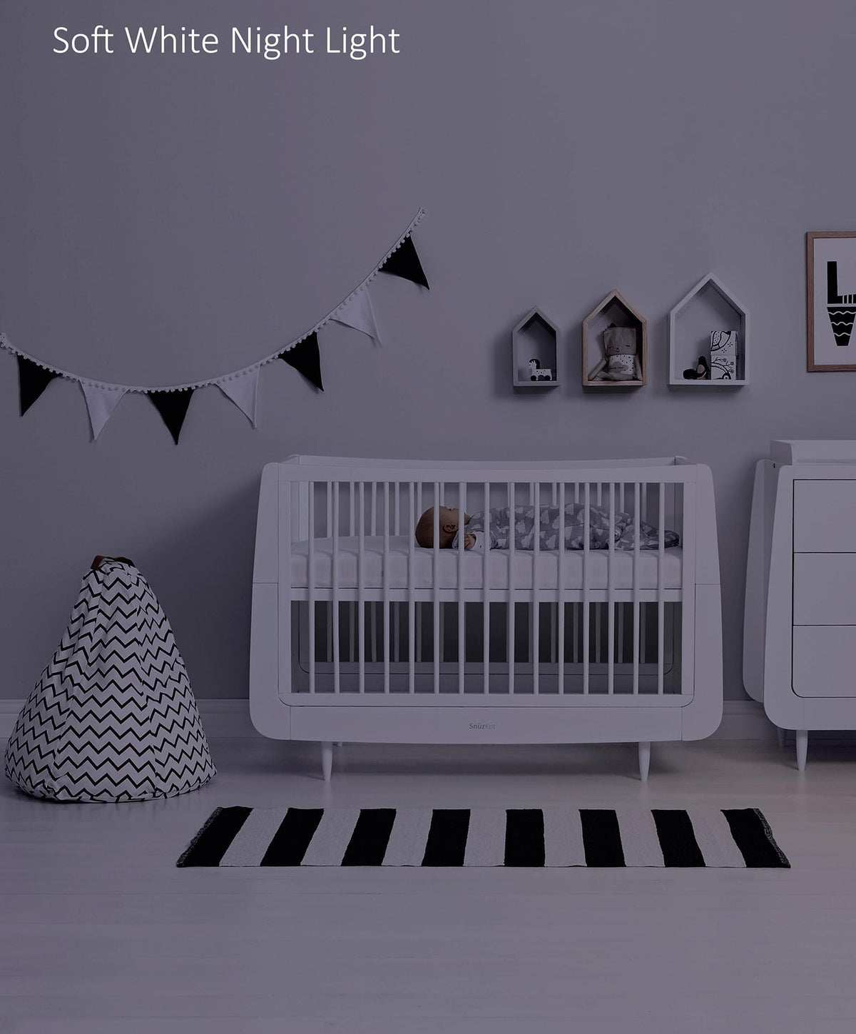 Snuz Cloud Baby Sleep Aid Grey Nursery Accessories Mamas & Papas UK