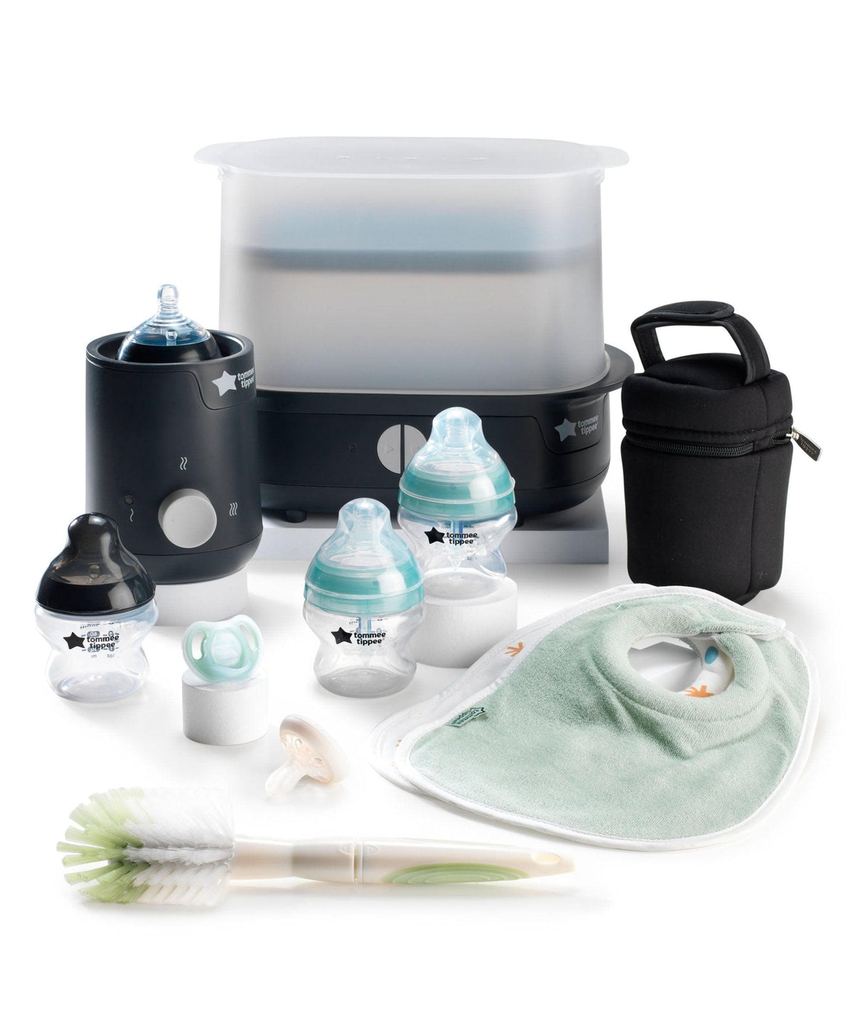 Tommee Tippee Closer to Nature Complete Feeding Kit - Black