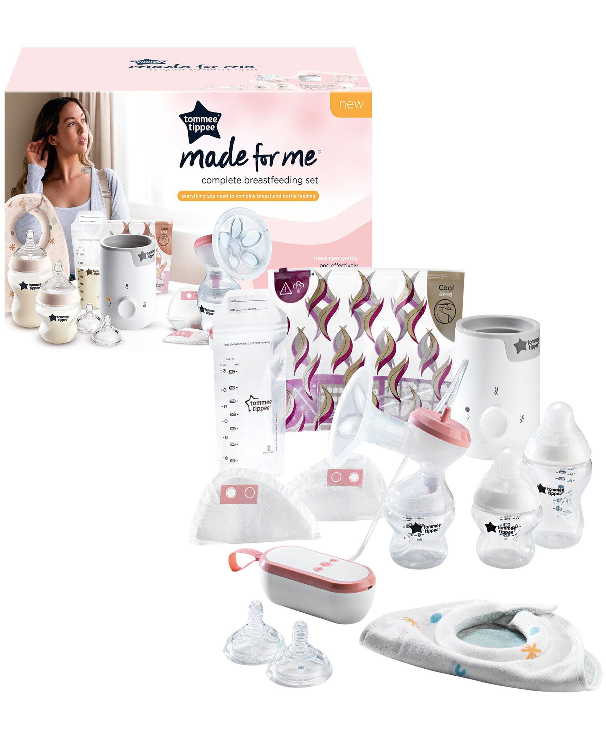 Tommee Tippee Complete Breastfeeding Kit, NEW